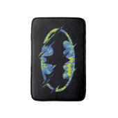 電動アップバットマンシンボル バスマット (正面縦)