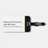 電動アップバットマンシンボル ラゲッジタグ (裏面横)