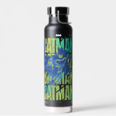 電動アップバットマンランニングズタイポグラフィ ウォーターボトル (左面)