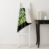 電動アップバットマンランニングズタイポグラフィ シェルパブランケット (インサイチュ)