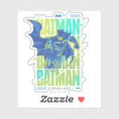 電動アップバットマンランニングズタイポグラフィ シール (シート)