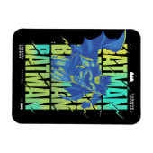 電動アップバットマンランニングズタイポグラフィ マグネット (横)