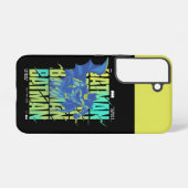 電動アップバットマンランニングズタイポグラフィ SAMSUNG GALAXYケース (裏面横)