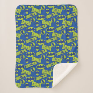 電動アップバットマン – ダークナイトパターン シェルパブランケット