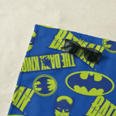 電動アップバットマン – ダークナイトパターン ビーチタオル (インサイチュ)