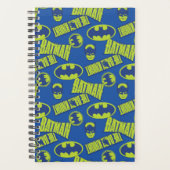 電動アップバットマン – ダークナイトパターン プランナー手帳 (正面)