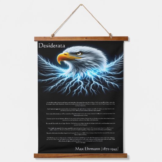 電動イーグル 吊り下げ型タペストリー (正面)