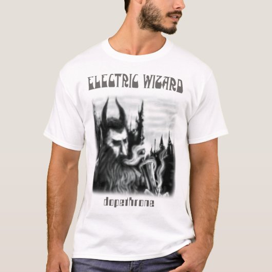 電動ウィザード – Doperossクラシック Old School UK Tシャツ (正面)