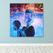 電動ウィッチ キャンバスプリント (インサイチュ (ウッドフロア))