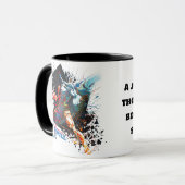 電動ウォリアー – 壊れにくいマグ マグカップ (正面左)