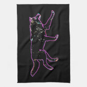 電動オオカミ キッチンタオル (縦)