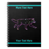 電動オオカミ ノートブック (正面)