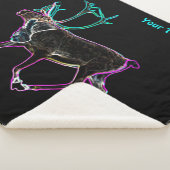 電動カリブー（トナカイ） シェルパブランケット (3/4)