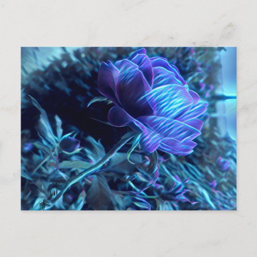 電動ガーデンバラはがき ポストカード (正面)