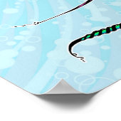 電動クラゲのポスター/プリント ポスター (角)