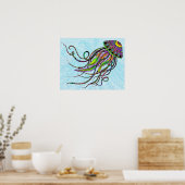 電動クラゲのポスター/プリント ポスター (キッチン)