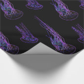 電動クラゲ包装紙 ラッピングペーパー (角)