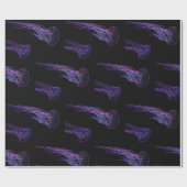 電動クラゲ包装紙 ラッピングペーパー (フラット)