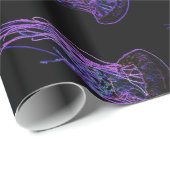 電動クラゲ包装紙 ラッピングペーパー (ロールコーナー)