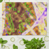 電動グリーンオーガニック キッチンタオル (折り畳み)