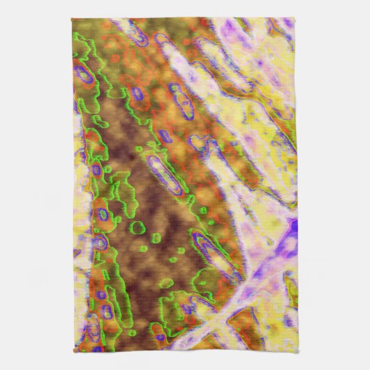 電動グリーンオーガニック キッチンタオル (縦)