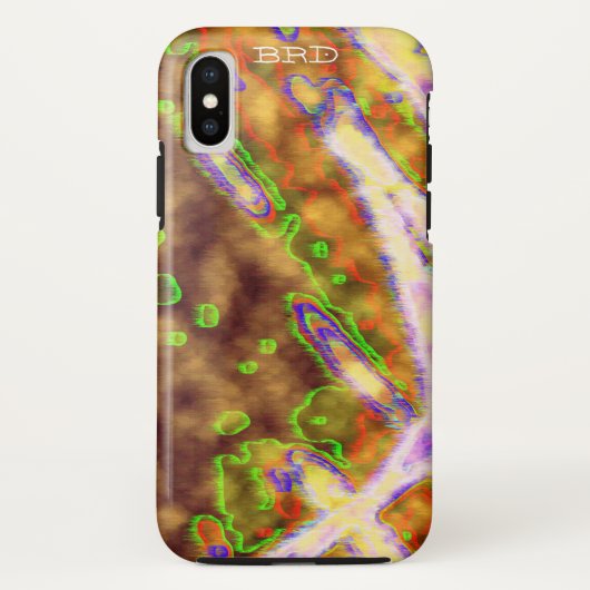 電動グリーンオーガニック Case-Mate iPhoneケース (裏面)