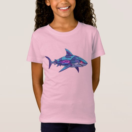 電動サメ Tシャツ (正面)