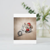 電動サンタクロース シーズンポストカード (スタンド正面)