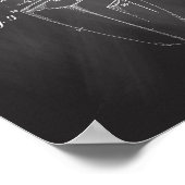 電動シェーバー特許ポスター理容師ショップDecor ポスター (角)