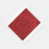 電動スキーム紙ナプキンス スタンダードランチョンナプキン (角)