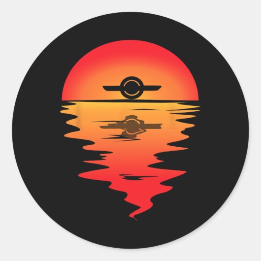 電動スケートボード Onewheel Float モノホイール ビンテージ ラウンドシール (正面)