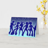 電動スライドグリーティングカード カード (黄色い花)