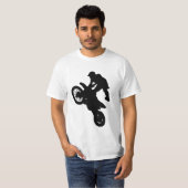 電動ダーティバイク Tシャツ (正面フル)