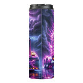 電動トラック稲妻ストームパープル タンブラー (裏面)