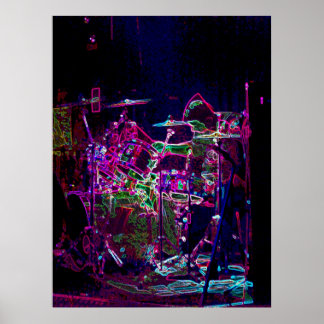 電動ドラマー ポスター
