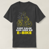 電動バイクeバイク tシャツ (デザイン正面)
