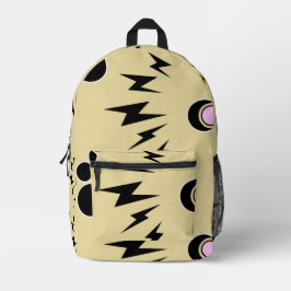 電動バックパポップ・アートのック プリントバックパック