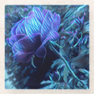 電動バラガーデン ガラスコースター