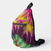 電動バーストスリングプリントカットソーバッグ スリングバッグ (右コーナー)