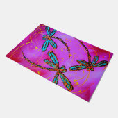 電動ピンクトンボ ドアマット (アングル)