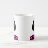 電動ピンクミューズ コーヒーマグカップ (中央)