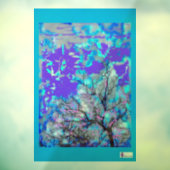 電動ブルーウィンドウデカール ウィンドウサイン (シート3)