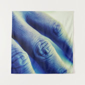 電動ブルーハンドタペストリー タペストリー (正面)