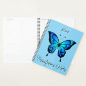 電動ブルーバタフライプランナー プランナー手帳 (ディスプレー)