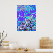 電動ブルーポスター ポスター (キッチン)