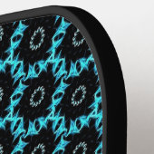 電動ブルーマンダラ ピックルボールラケット (左詳細)