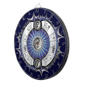 電動ブルー陰陽 ダーツボード (正面右)