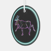 電動マウス ガラスオーナメント (正面左)