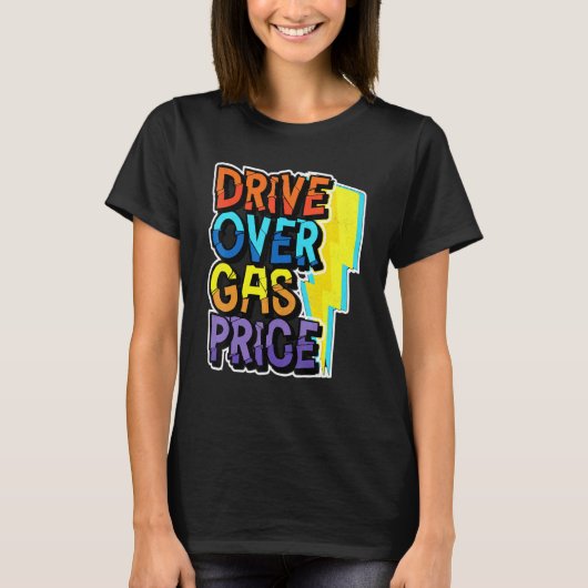 電動モビリティ車の運転環境保護 Tシャツ (正面)
