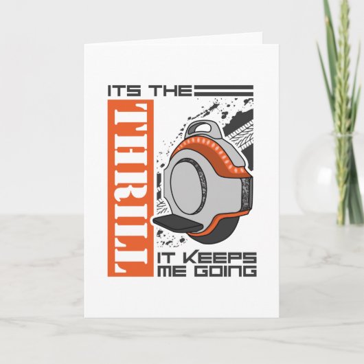 電動一輪車スリルEUC カード (正面)